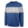 Detroit Lions Men’s 47 Brand Vintage Blue Raz Crew Long Sleeve Pullover