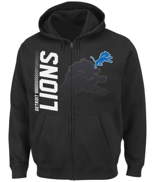 detroit lions zip up hoodie