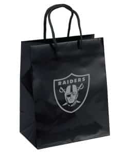 Oakland Raiders Gift Bag - Elegant Foil