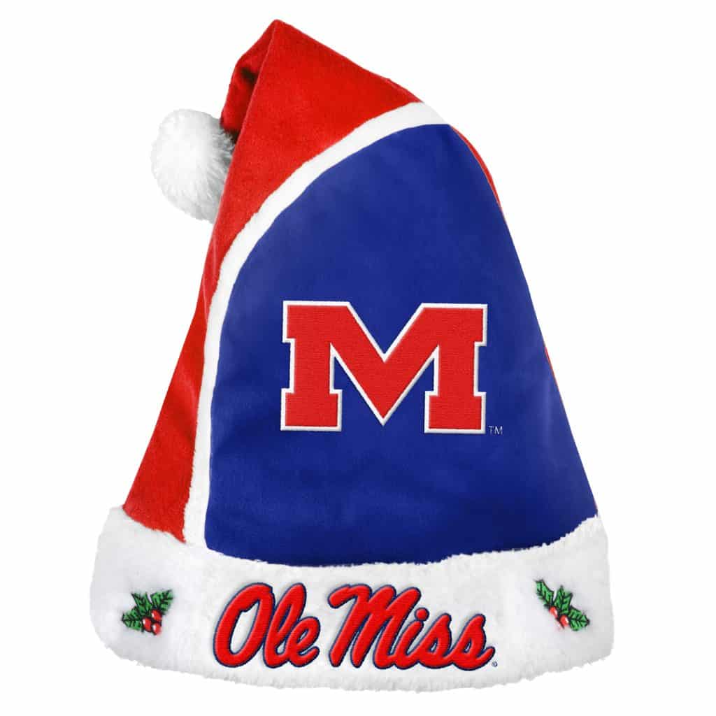 Mississippi Rebels 2015 Christmas Santa Hat
