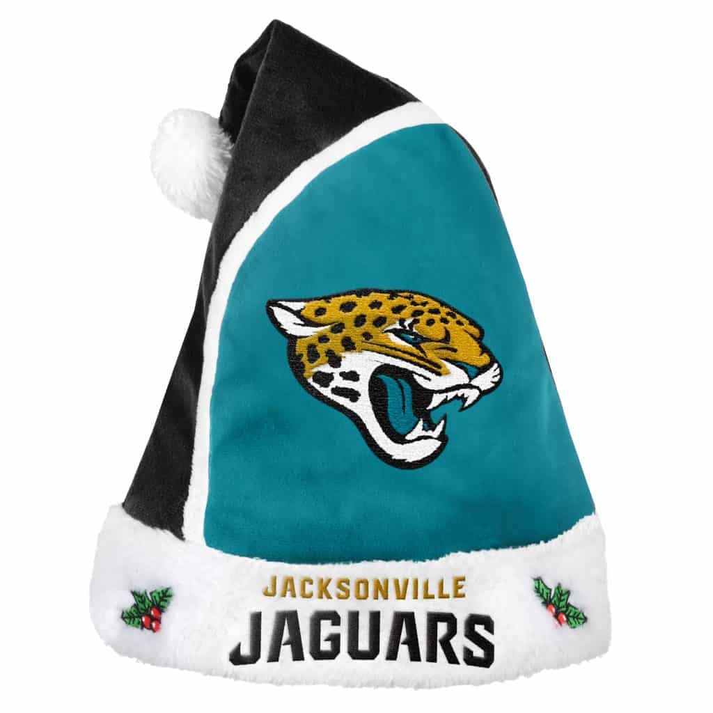 Jacksonville Jaguars 2015 Christmas Santa Hat Detroit Game Gear