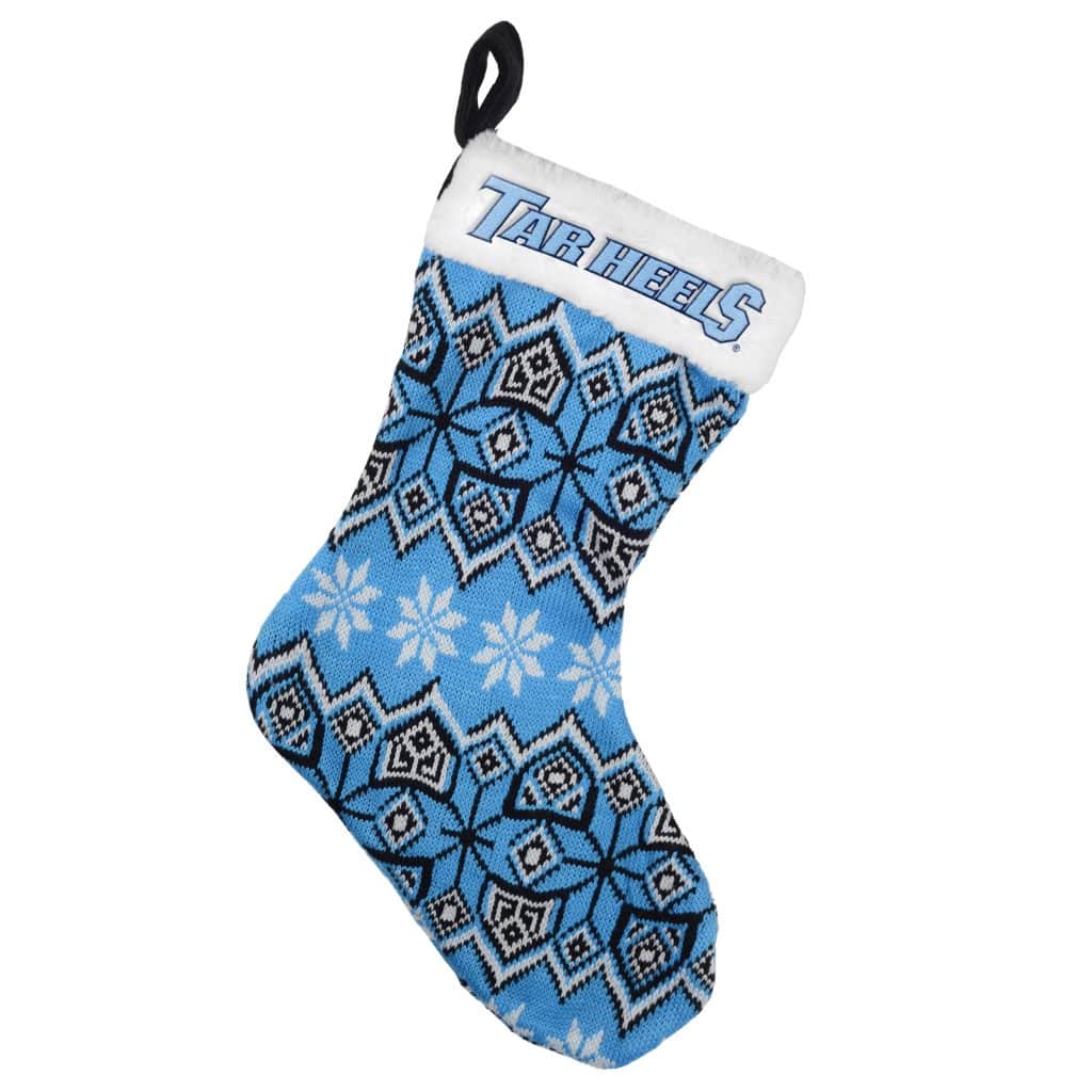 North Carolina Tar Heels 2015 Knit Christmas Stocking