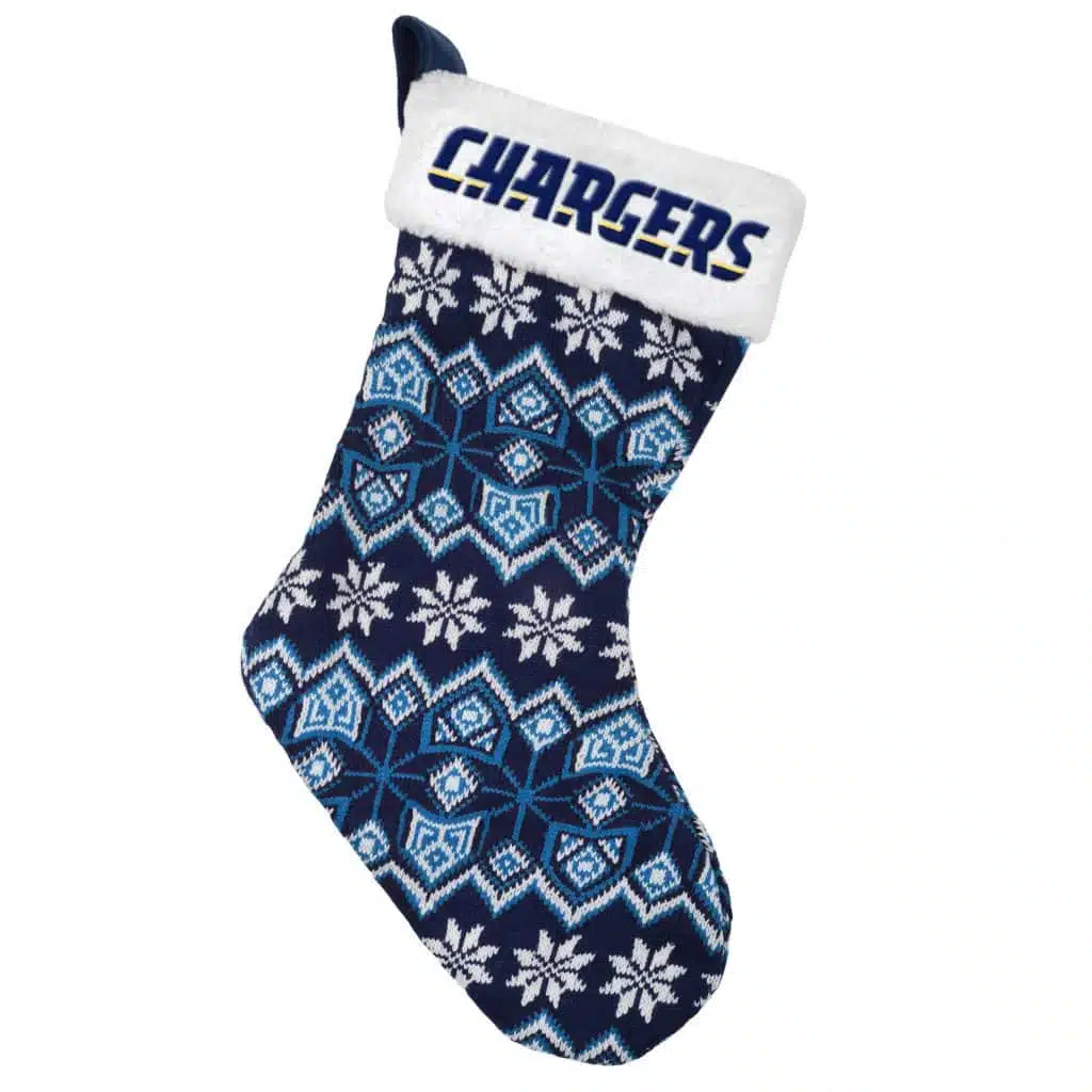 San Diego Chargers 2015 Knit Christmas Stocking