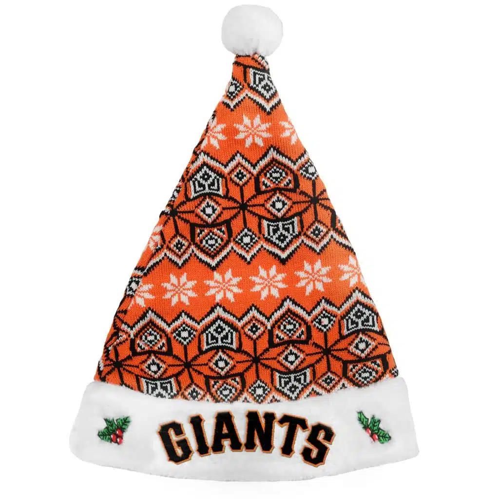 San Francisco Giants 2015 Knit Christmas Santa Hat