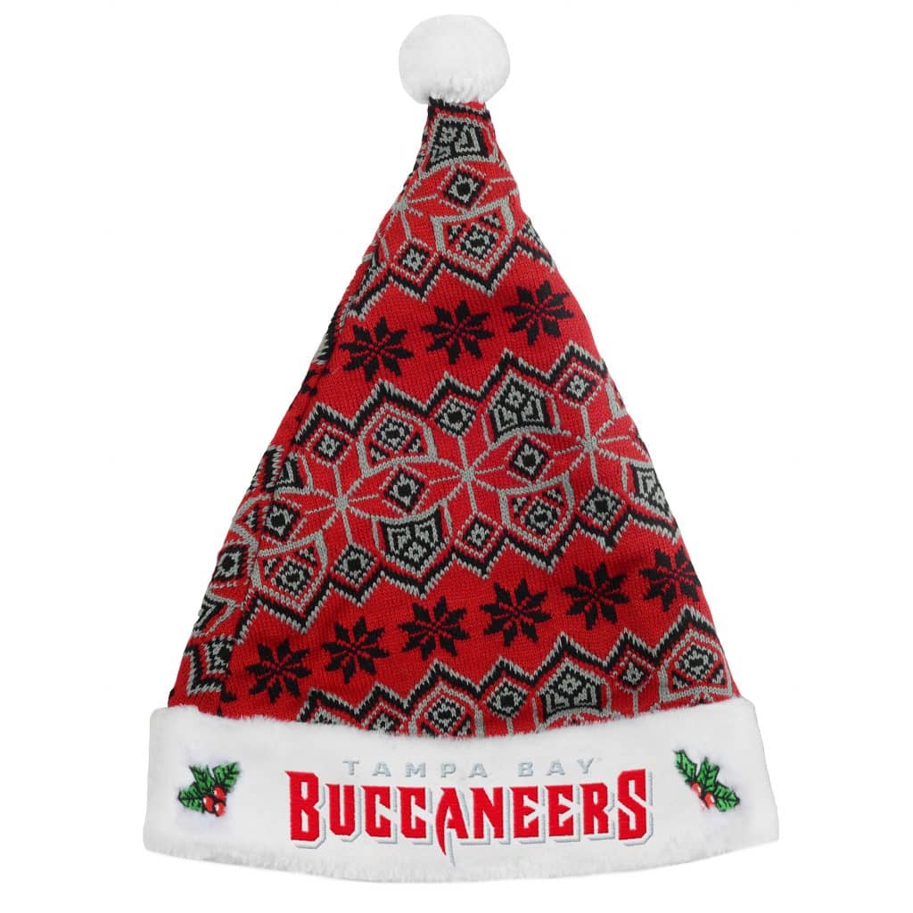 Tampa Bay Buccaneers 2015 Knit Christmas Santa Hat