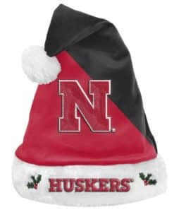Nebraska Cornhuskers 2020 Christmas Santa Hat