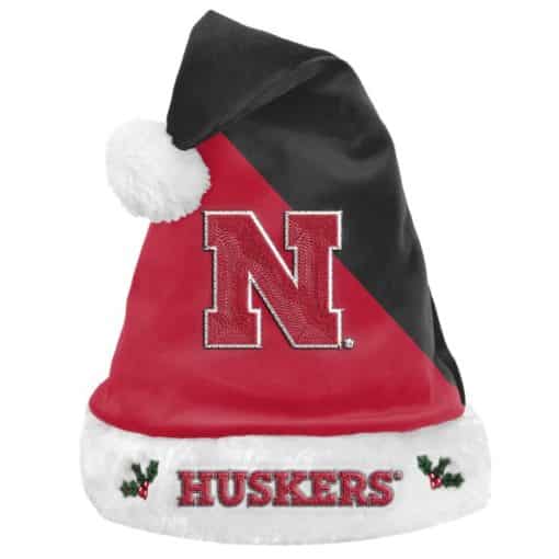 Nebraska Cornhuskers 2020 Christmas Santa Hat