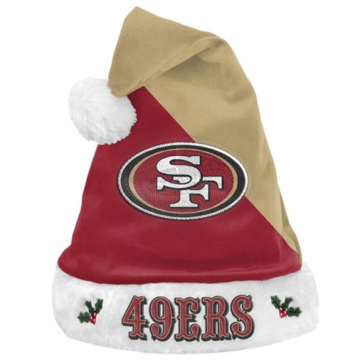 San Francisco 49ers 2020 Christmas Santa Hat