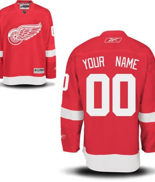 Detroit red wings personalized jersey Clearance