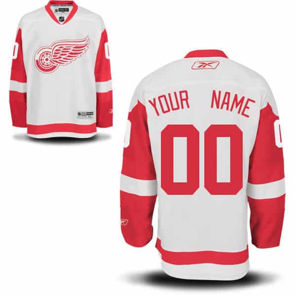 Red Wings CUSTOM Adult Road Jersey