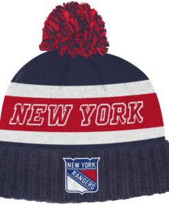 New York Rangers Adidas Dark Blue Cuff Knit Hat