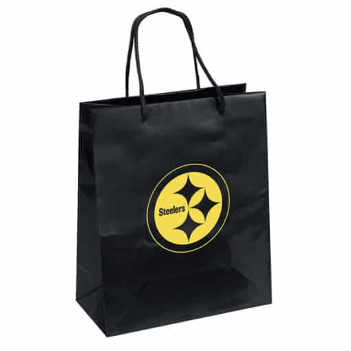 Pittsburgh Steelers Gift Bag - Elegant Foil