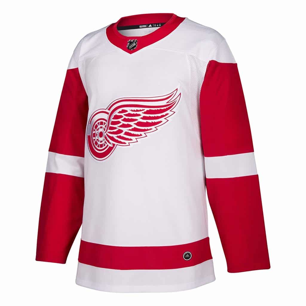 Detroit Red Wings Men’s Adidas Authentic White Road Jersey