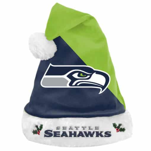 Seattle Seahawks 2020 Christmas Santa Hat