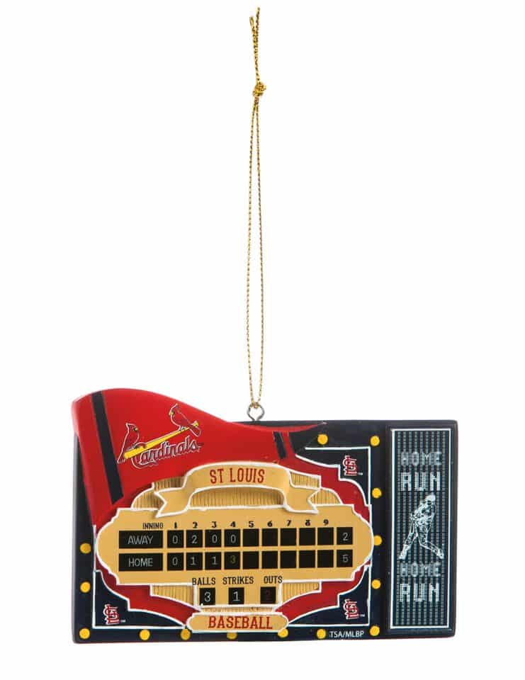 St Louis Cardinals Scoreboard Ornament - Detroit Game Gear
