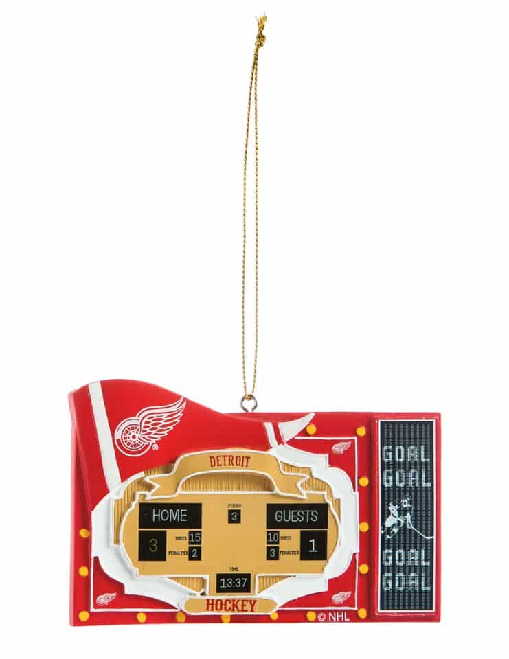 Detroit Red Wings Scoreboard Ornament Detroit Game Gear