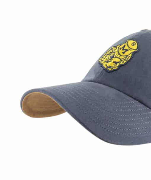 Michigan Wolverines 47 Brand Artifact Vintage Navy Clean Up Adjustable Hat - Image 2