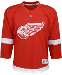 OuterStuff NHL Boys Newborn Infant Detroit Red Wings Long Sleeve Footed  Coverall, Red