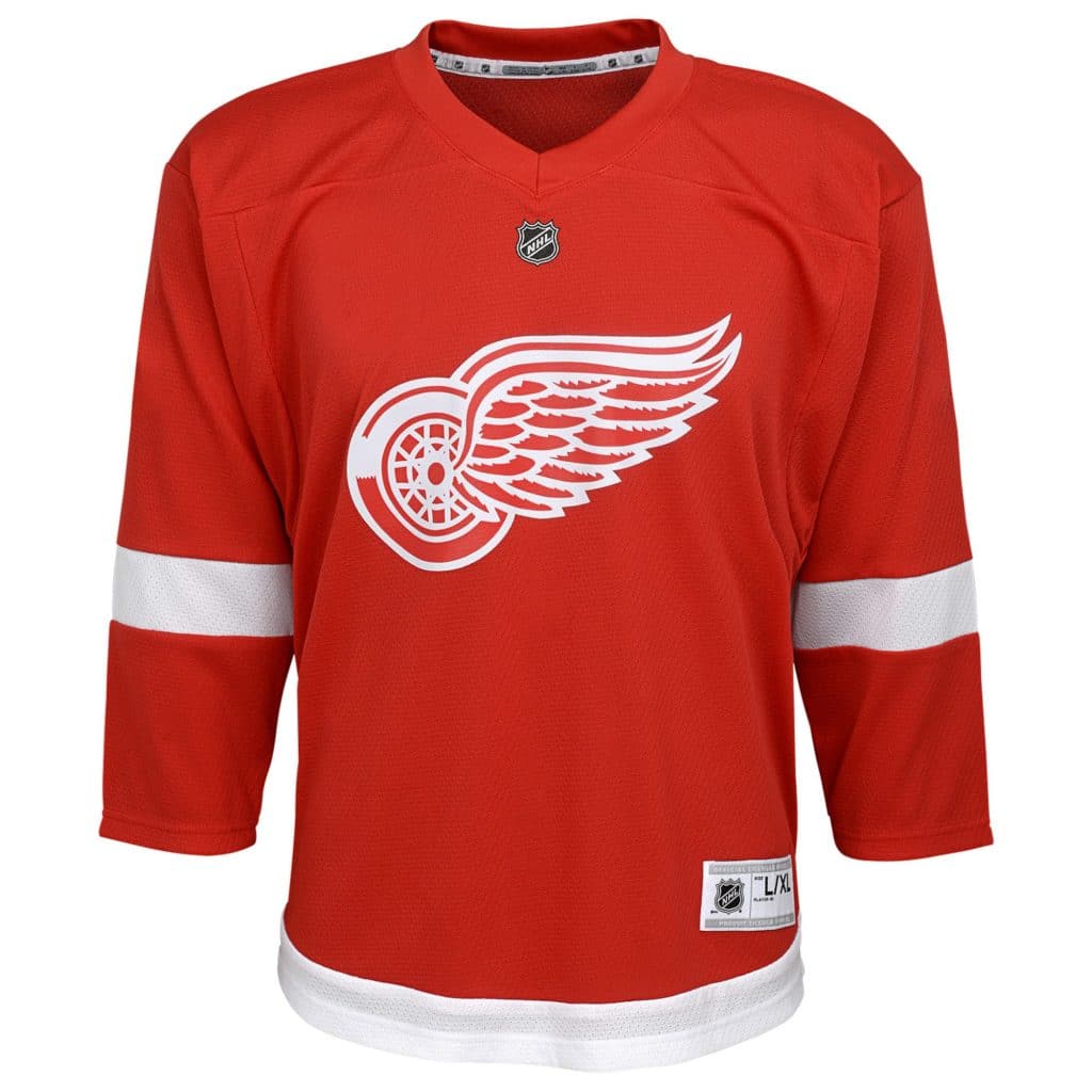 red wings baby jersey