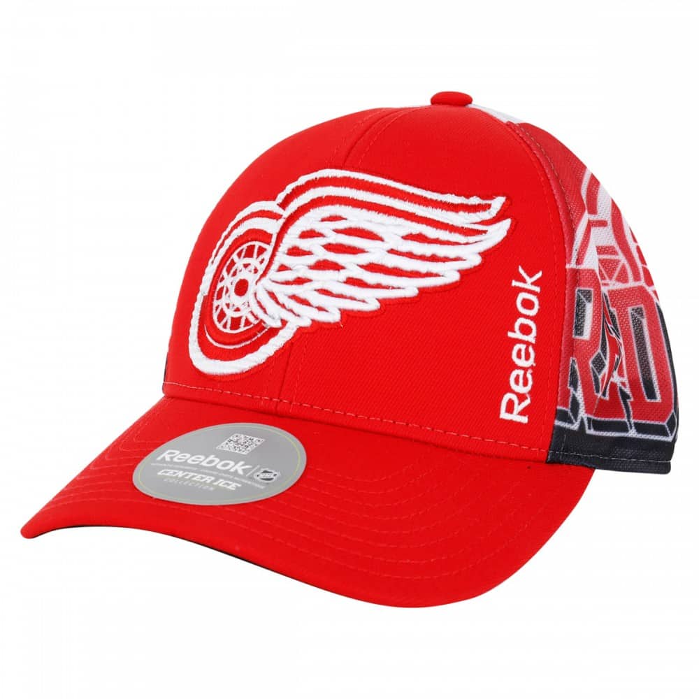 reebok detroit red wings hat