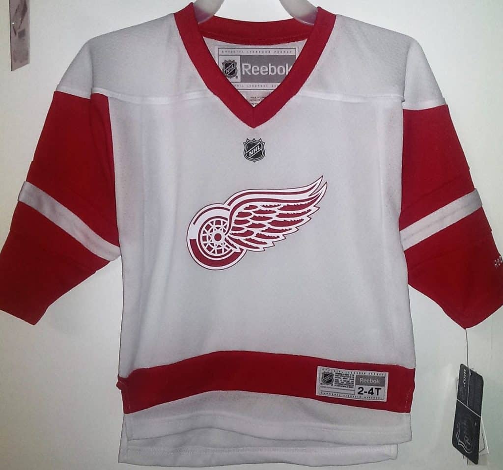 detroit red wings toddler jersey