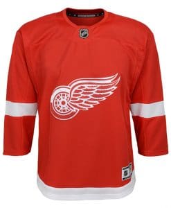 Detroit Red Wings Youth Replica Red Home Jersey