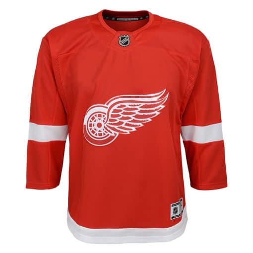 Detroit Red Wings Youth Replica Red Home Jersey