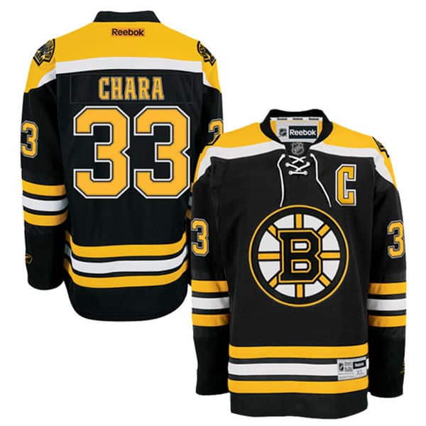 boston bruins chara jersey