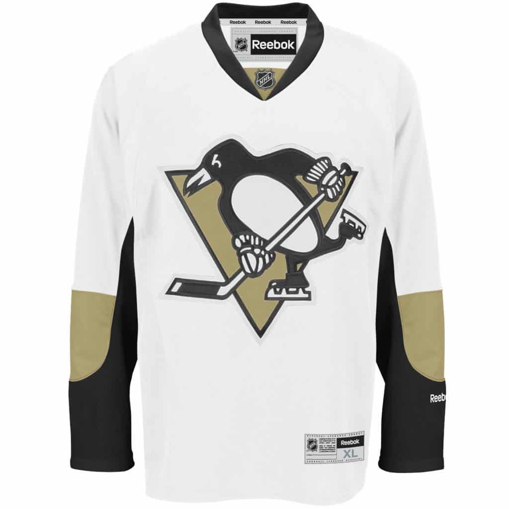 Pittsburgh Penguins Adult Reebok Premier Road Jersey Detroit Game Gear