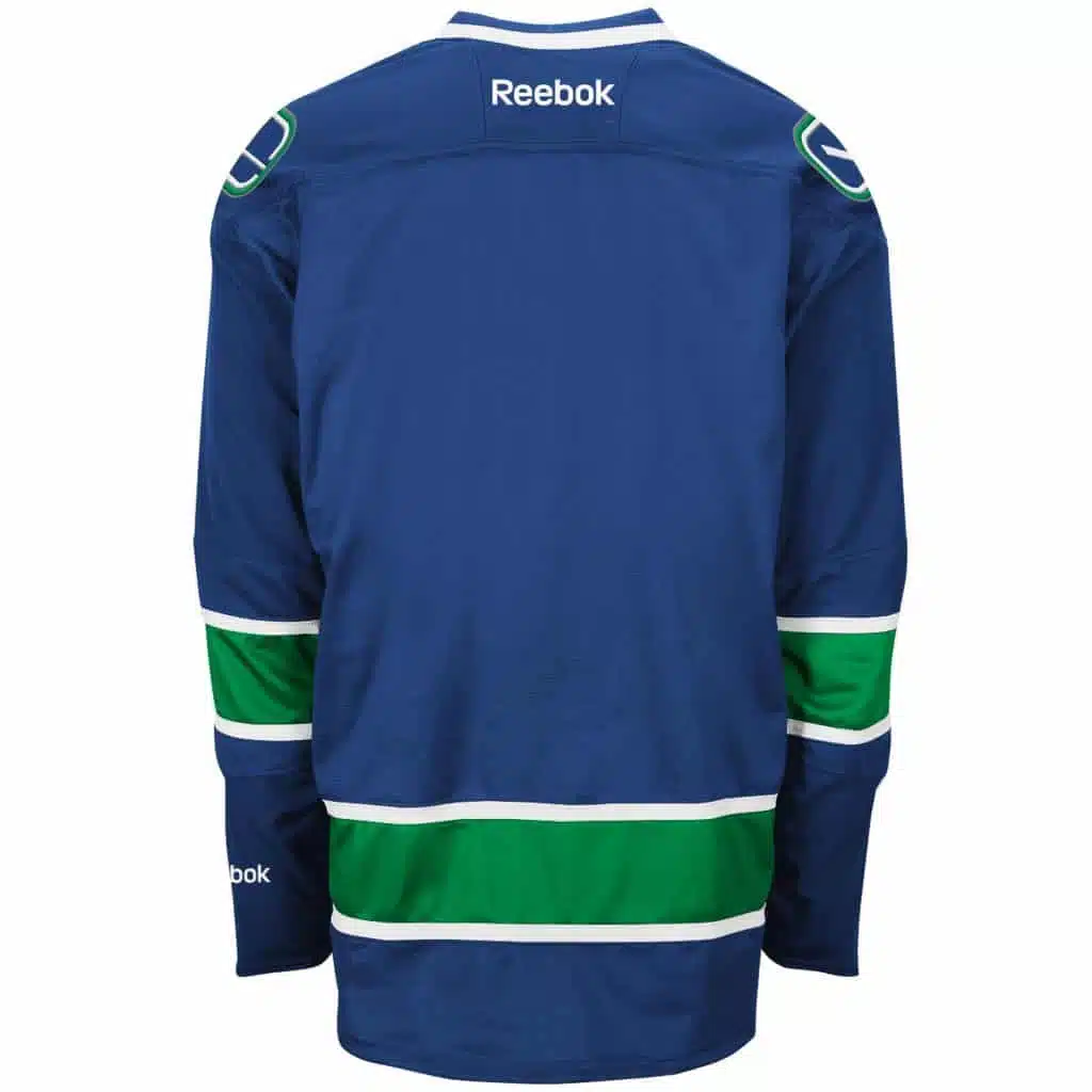 Vancouver Canucks Premier Home Jersey Back