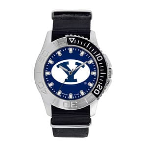 Brigham Young Cougars Mens Quartz Analog Starter Watch