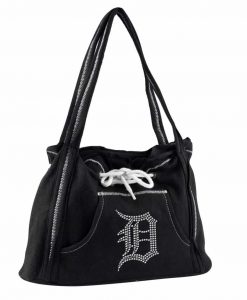 Detroit Tigers Black Noir Hoodie Purse