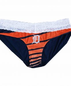 Detroit Tigers Womens Dynamic Lace Waist Panties