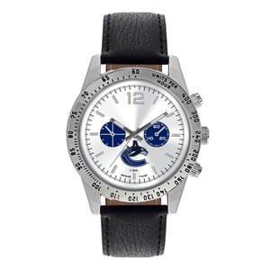 Vancouver Canucks Mens Quartz Analog Letterman Watch