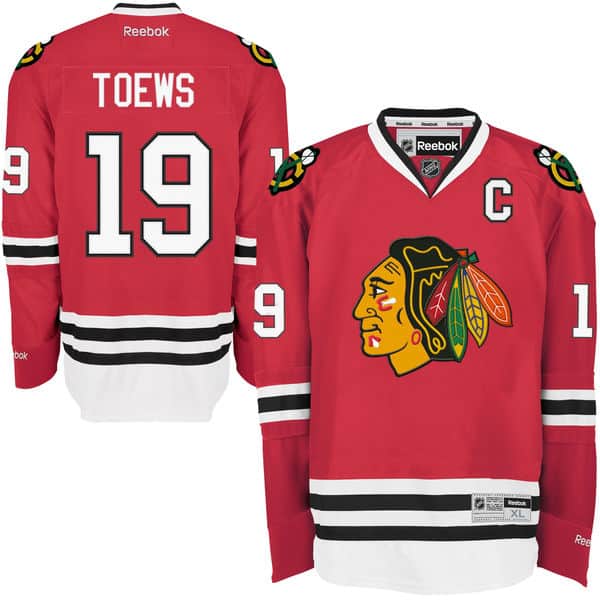 toews blackhawks jersey