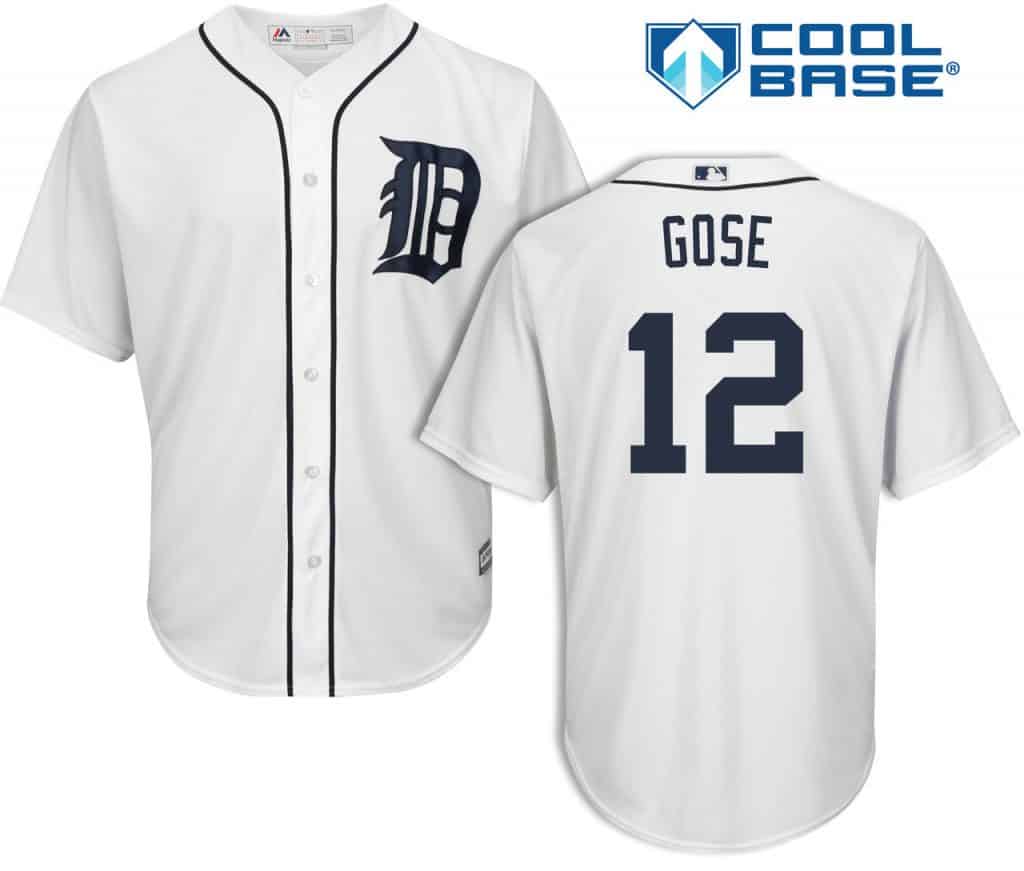 Anthony Gose Detroit Tigers Cool Base 