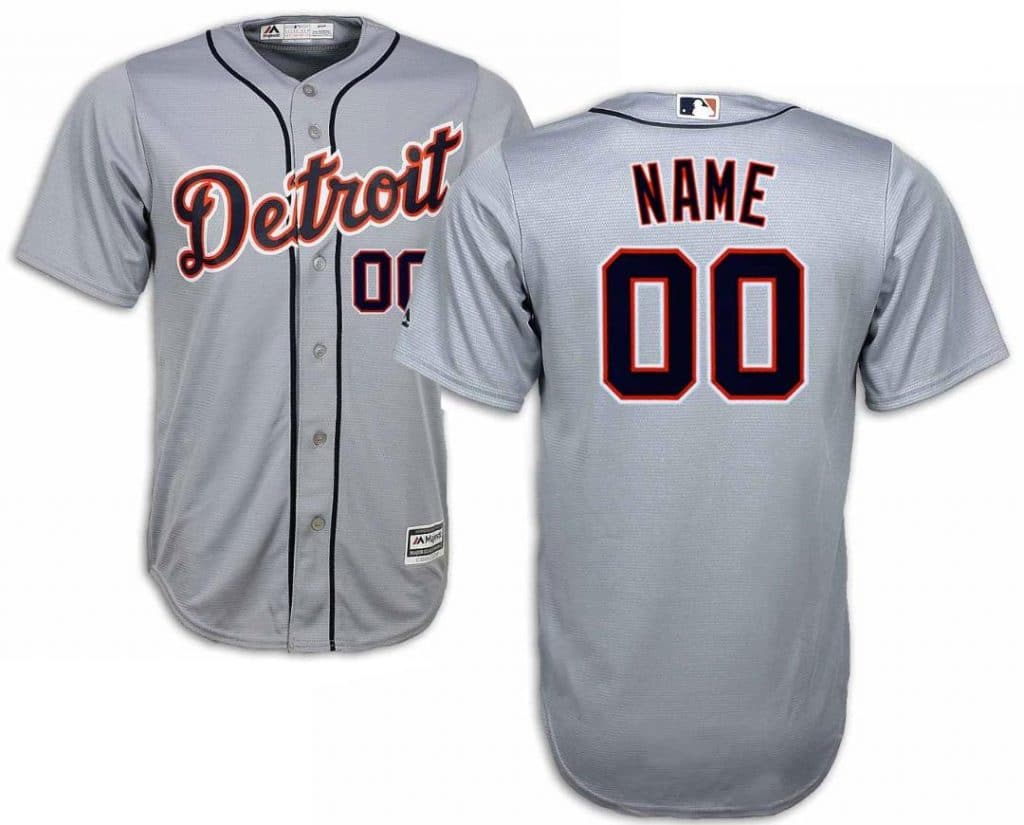 custom detroit tigers jersey