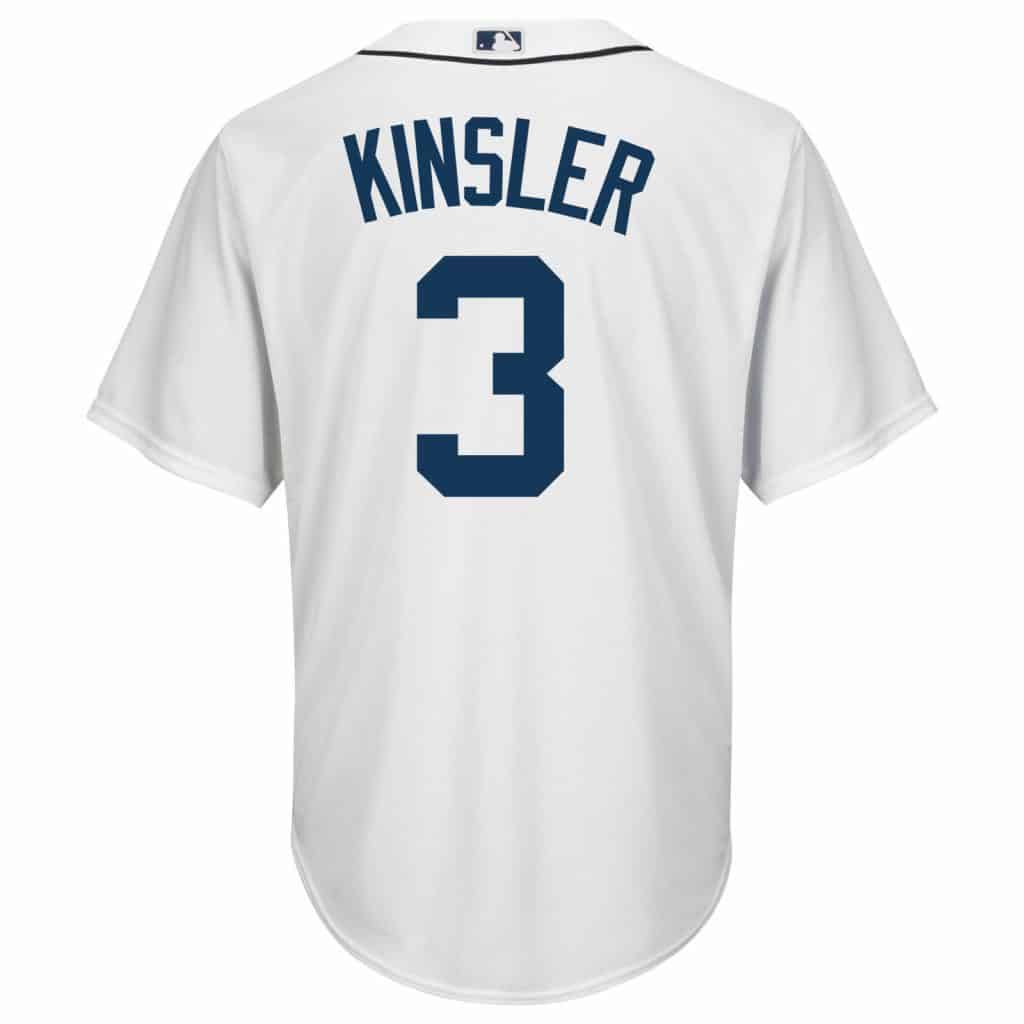 Ian Kinsler Detroit Tigers Cool Base Replica Home Jersey - Detroit Game ...