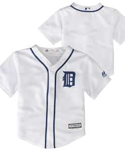Detroit Tigers Baby Majestic White Home Jersey
