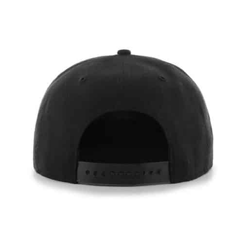 New York Yankees 47 Brand Black On Track Snapback Adjustable Hat - Image 2