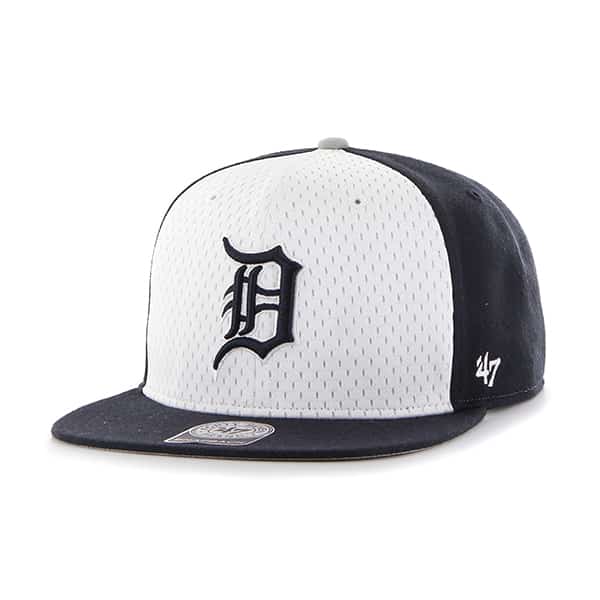Detroit Tigers 47 Brand Navy Backboard Snapback Adjustable Hat