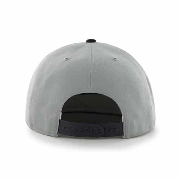 Detroit Tigers Gray Navy Two Tone Snapback Adjustable Hat Back