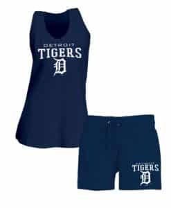 Detroit Tigers Women's Tank Top & Shorts Matching Set