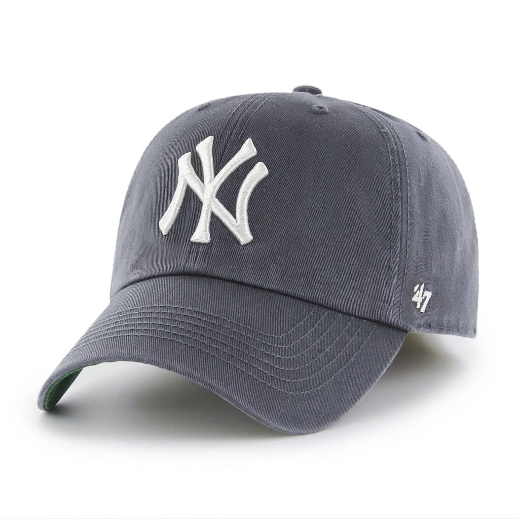 47 Brand MLB New York Yankees No Shot Cap B-NSHOT17WBP-BK, Mens, Cap Black