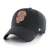 San Francisco Giants Women's 47 Brand Sparkle Black Clean Up Adjustable Hat