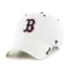 Boston Red Sox 47 Brand White Ice Clean Up Adjustable Hat