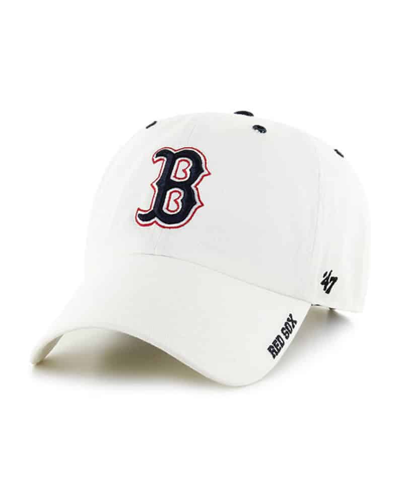 Boston Red Sox 47 Brand White Ice Clean Up Adjustable Hat - Detroit ...