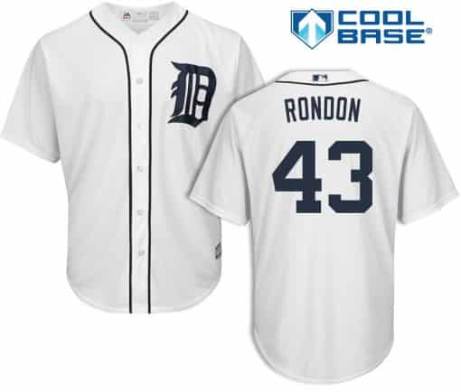Bruce Rondon Detroit Tigers Cool Base Replica Home Jersey