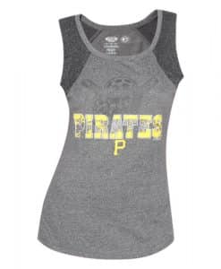 Pittsburgh Pirates Women's Gray Trademark Tank Top