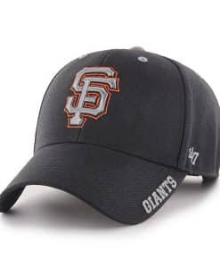San Francisco Giants 47 Brand Black Defrost MVP Adjustable Hat